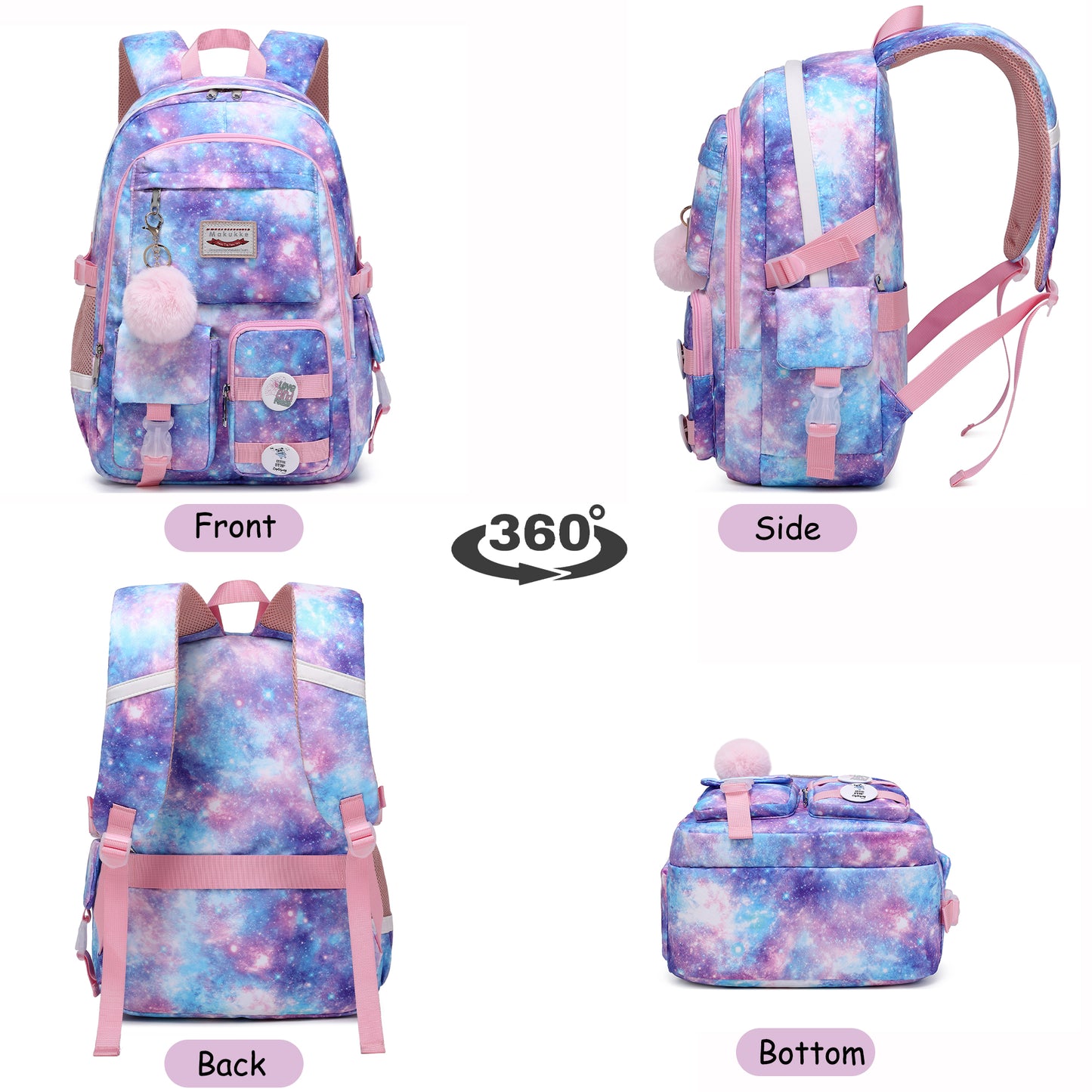 Makukke School Backpack for Teen
