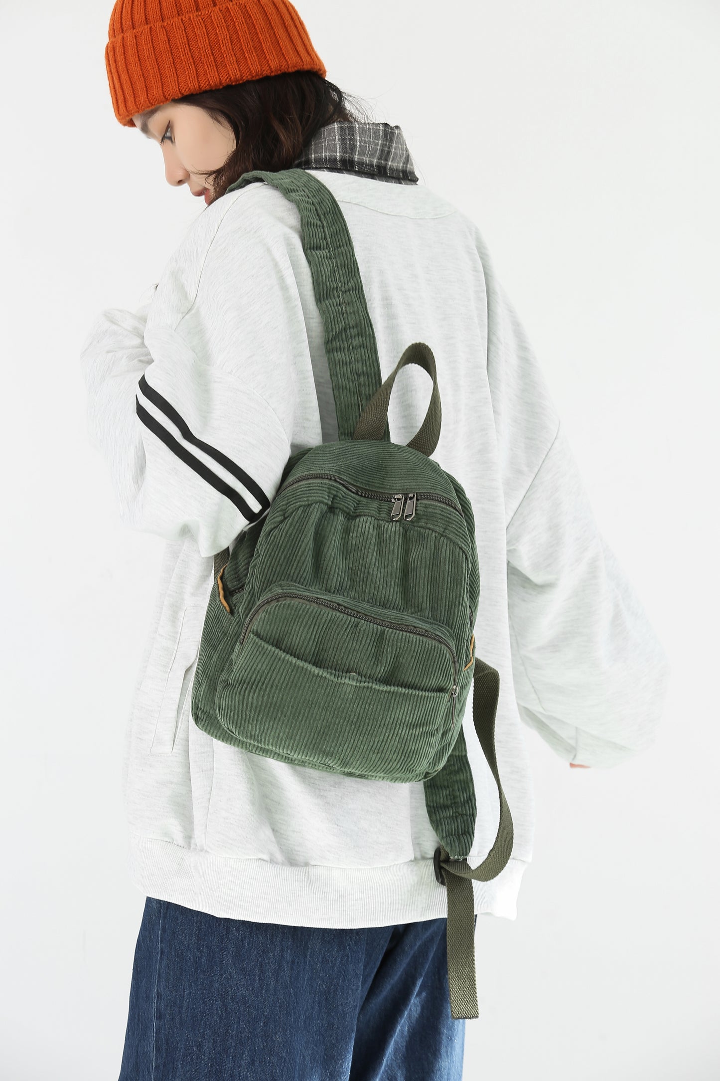 Makukke Mini Corduroy Backpack