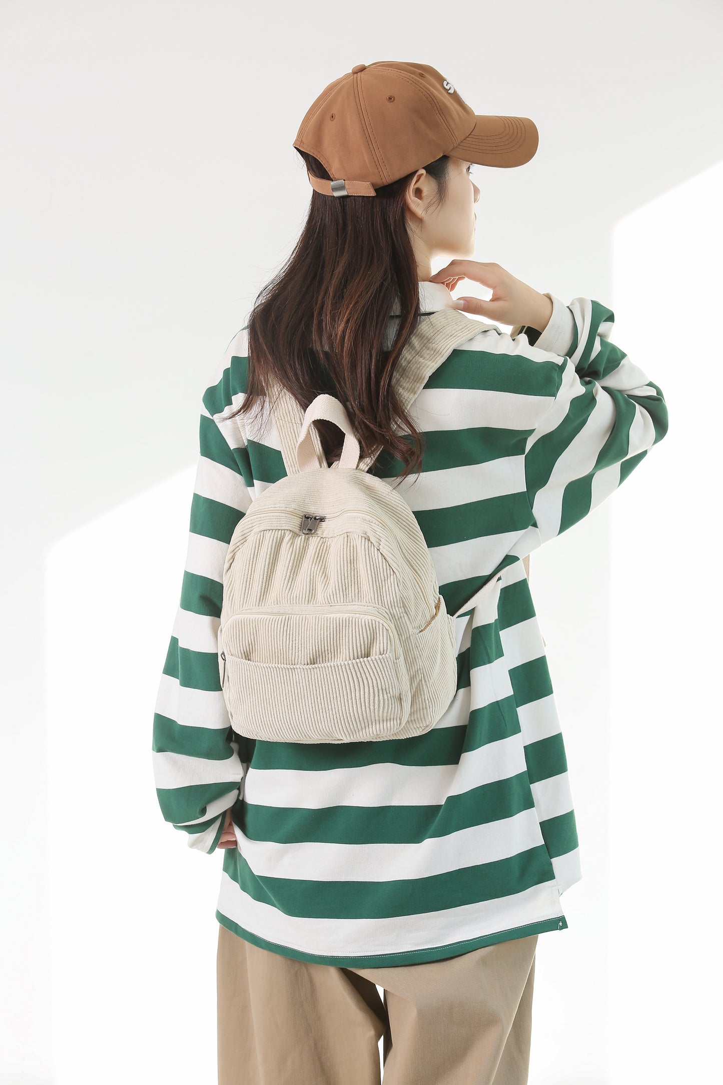 Makukke Mini Corduroy Backpack