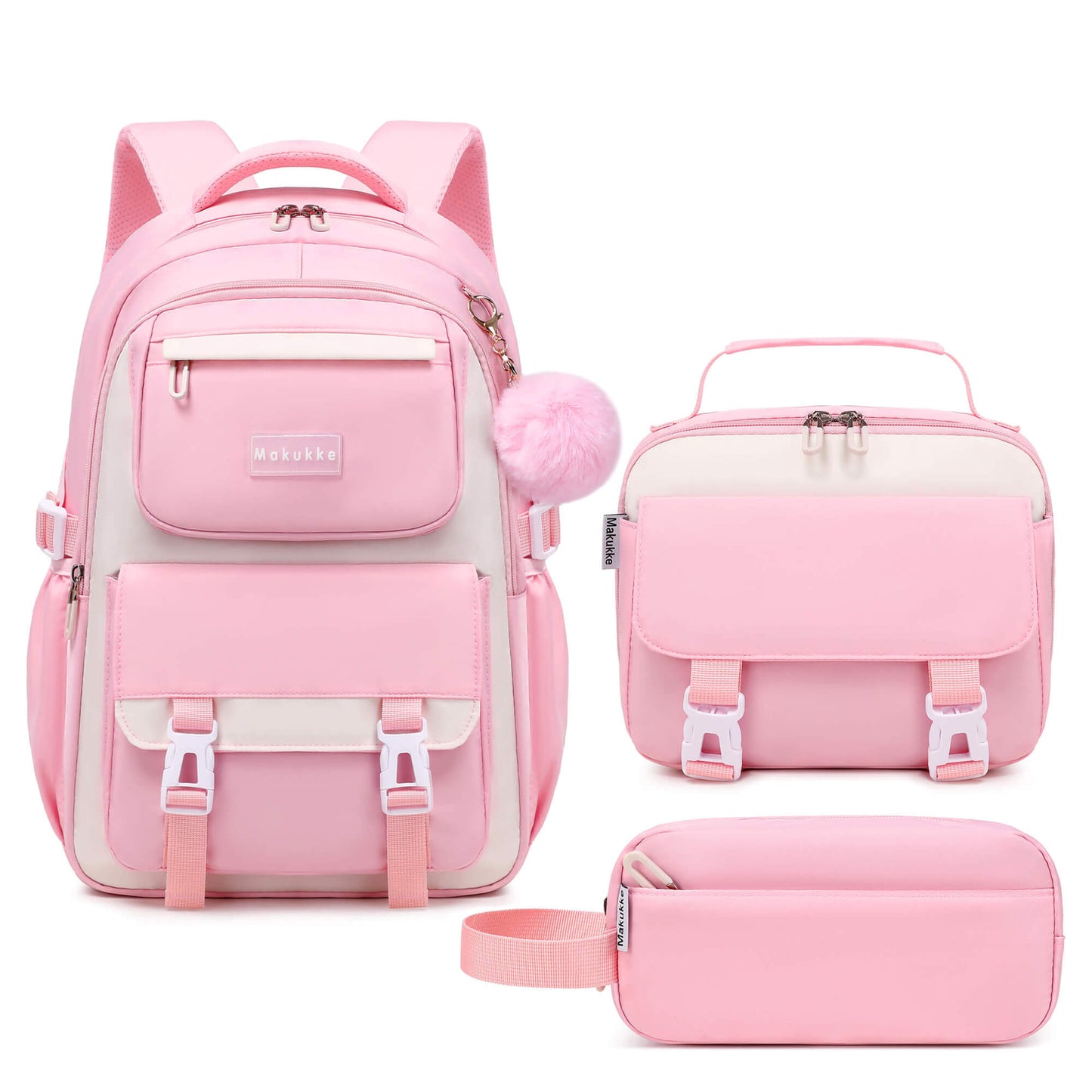 Makukke School Backpack Set for Girls & Boys