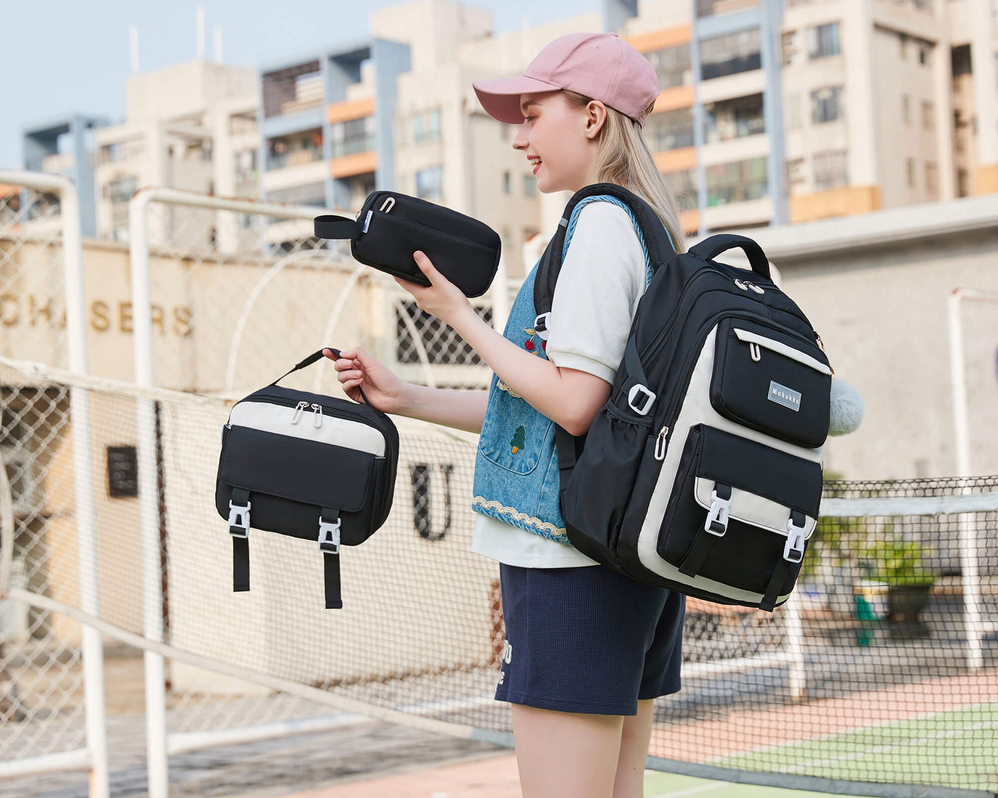 Makukke School Backpack Set for Girls & Boys
