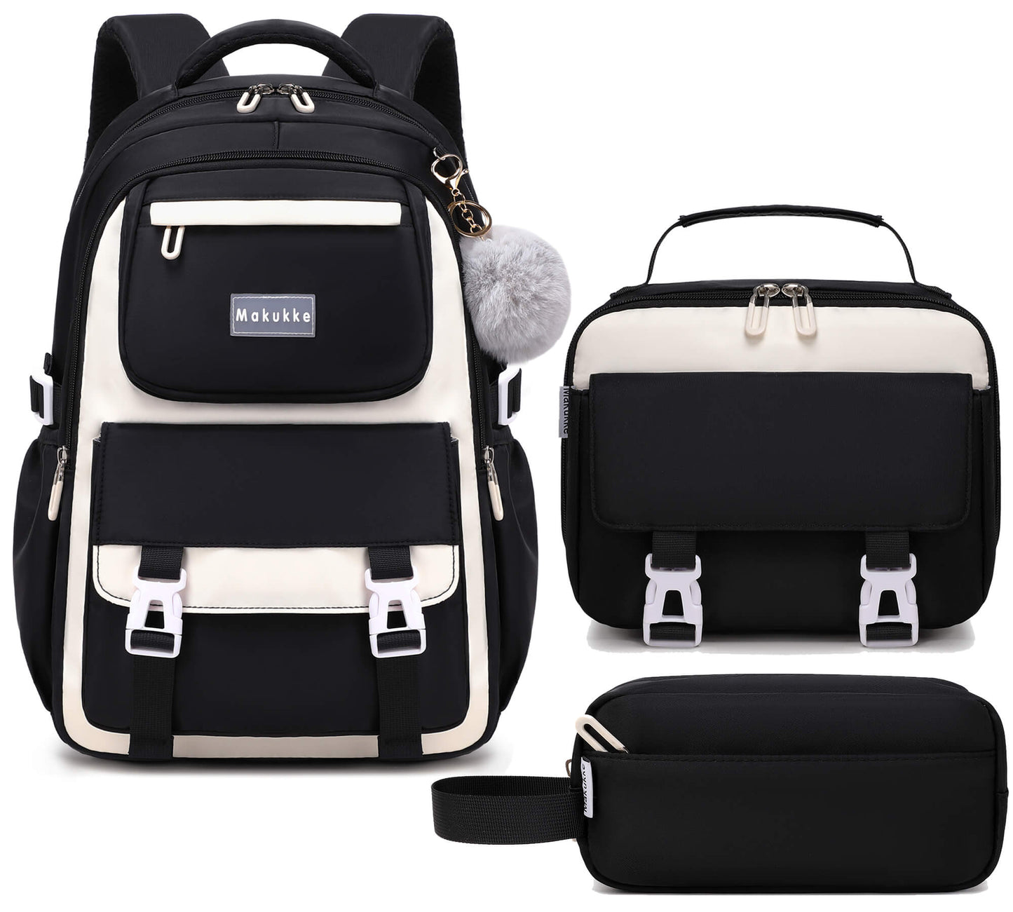 Makukke School Backpack Set for Girls & Boys