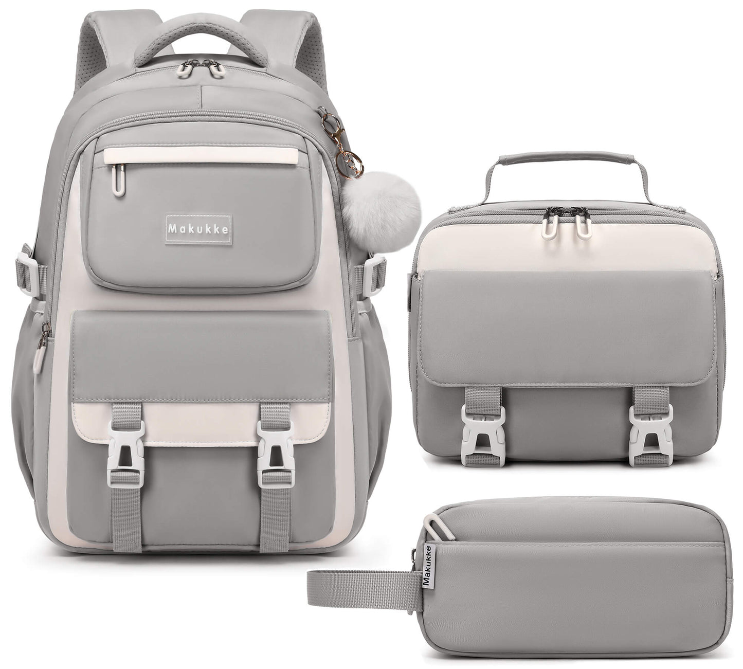 Makukke School Backpack Set for Girls & Boys