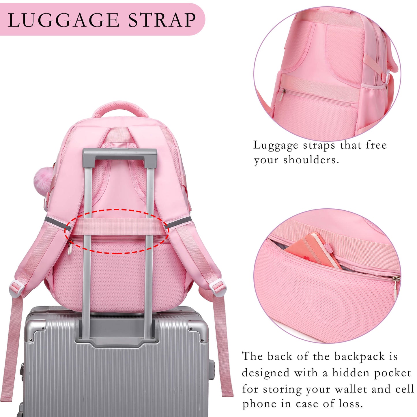Makukke School Backpack Set for Girls & Boys