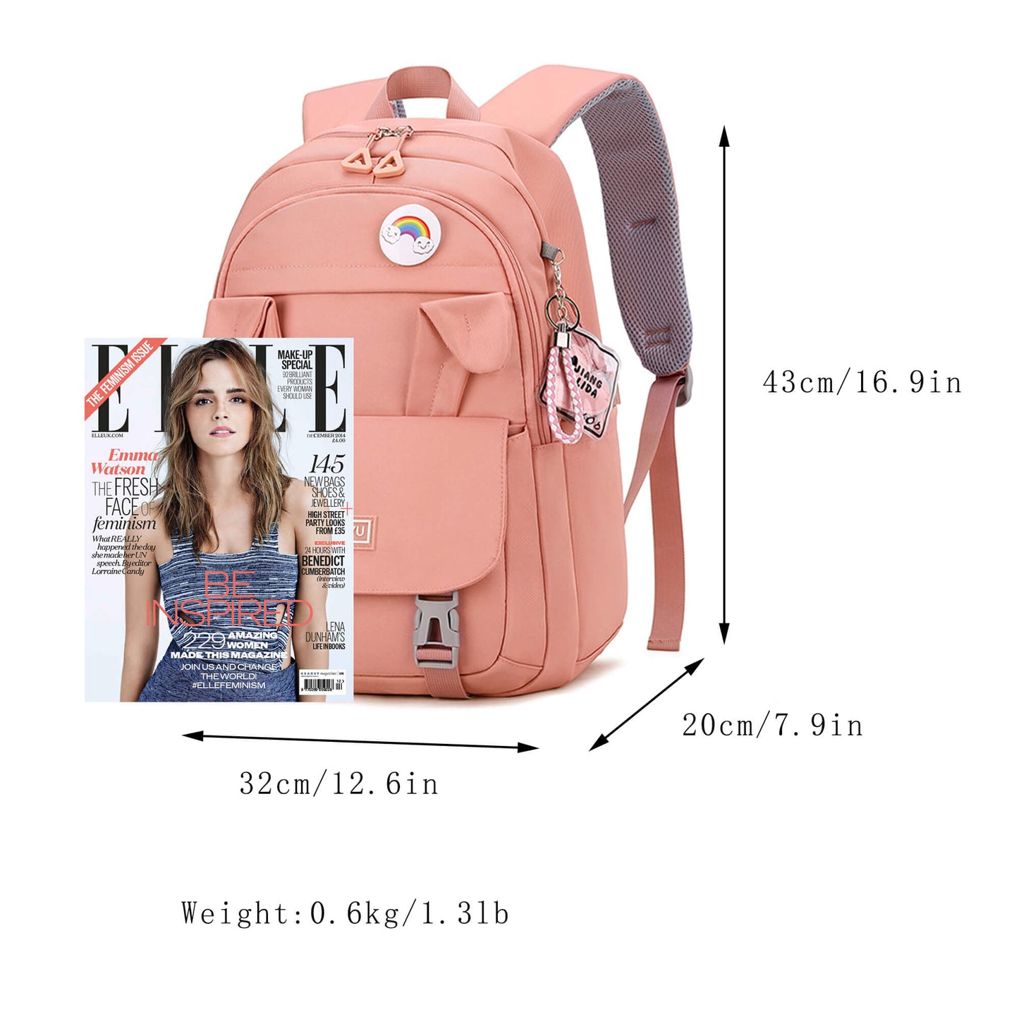 Makukke Cute Backpacks for School