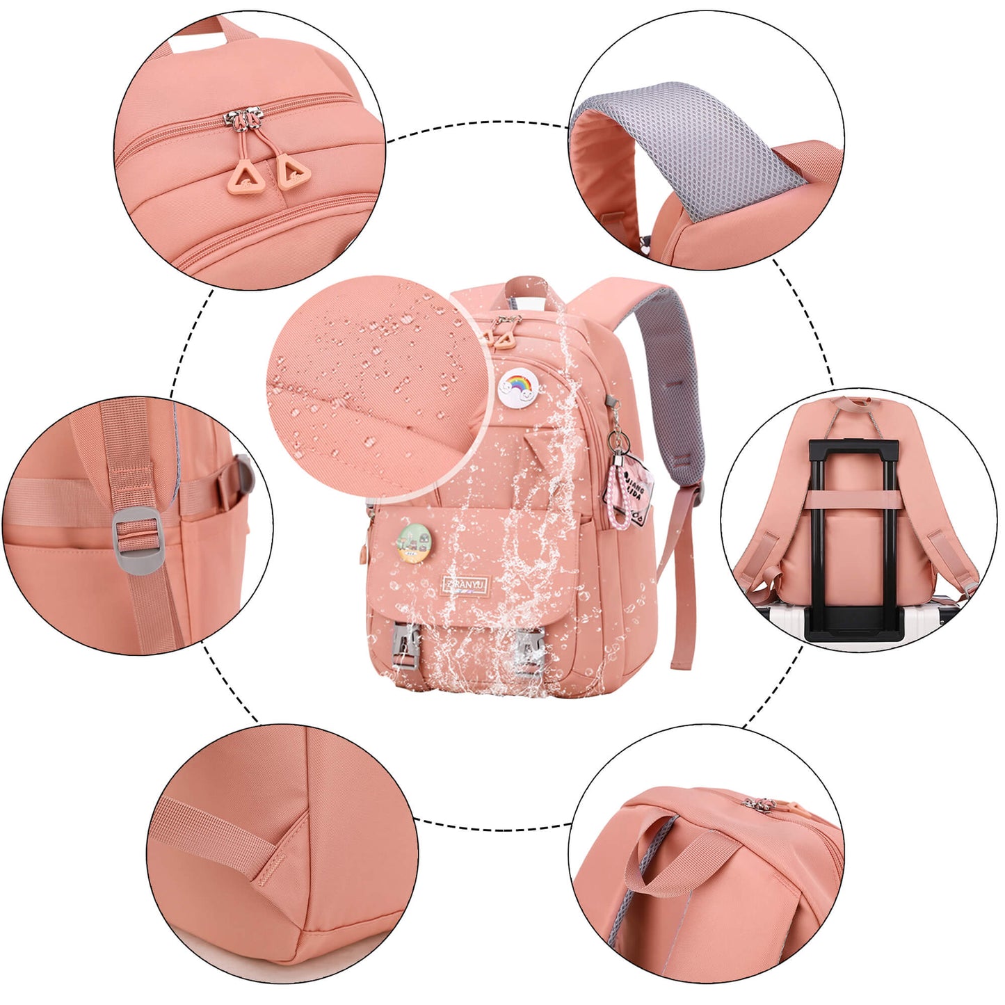 Makukke Cute Backpacks for School
