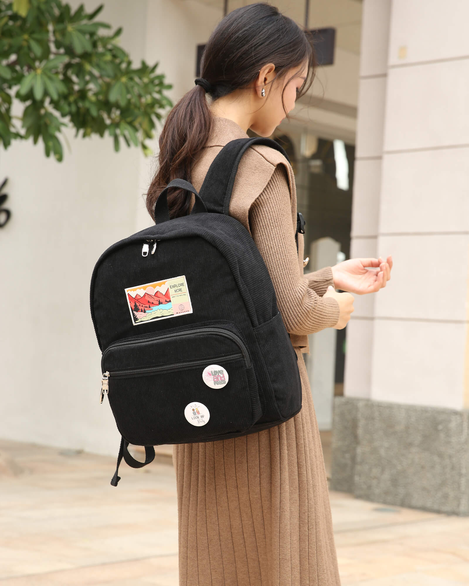Mini Backpack Women Small Travel Bagpack Ladies Korea Style Female Student  School Bag for Teenager Girls Back Pack for Woman