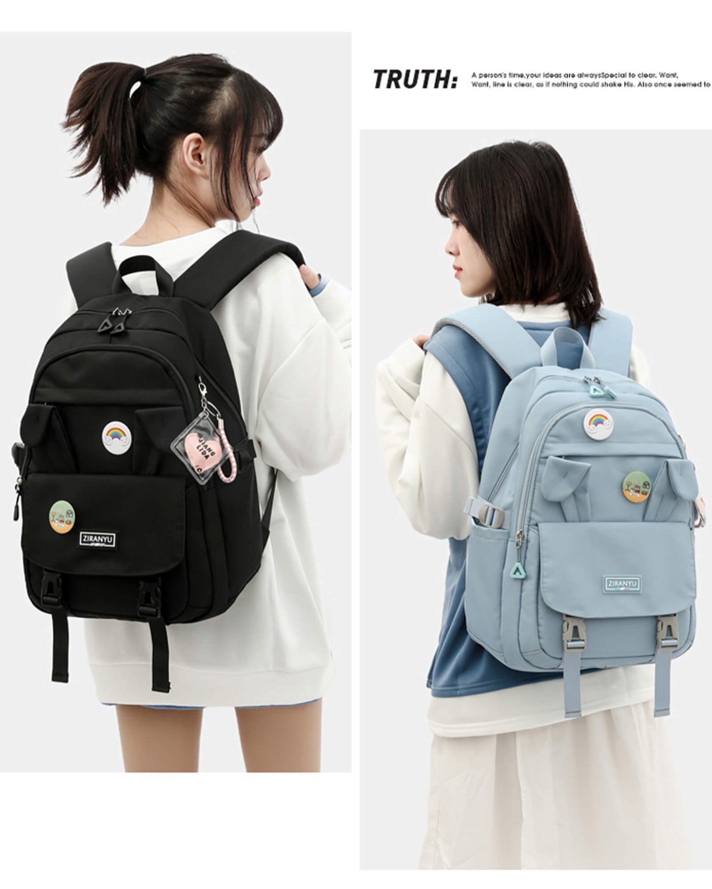 Makukke Cute Backpacks for School
