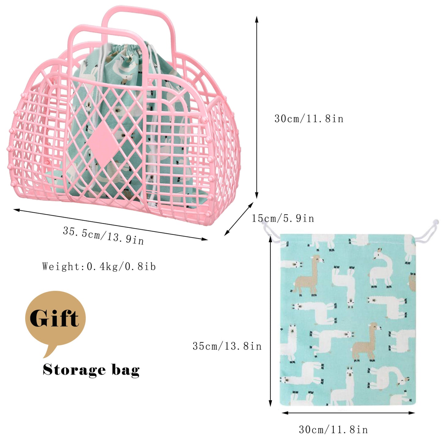 Makukke Personalized Jelly Bag(Storage Bags)