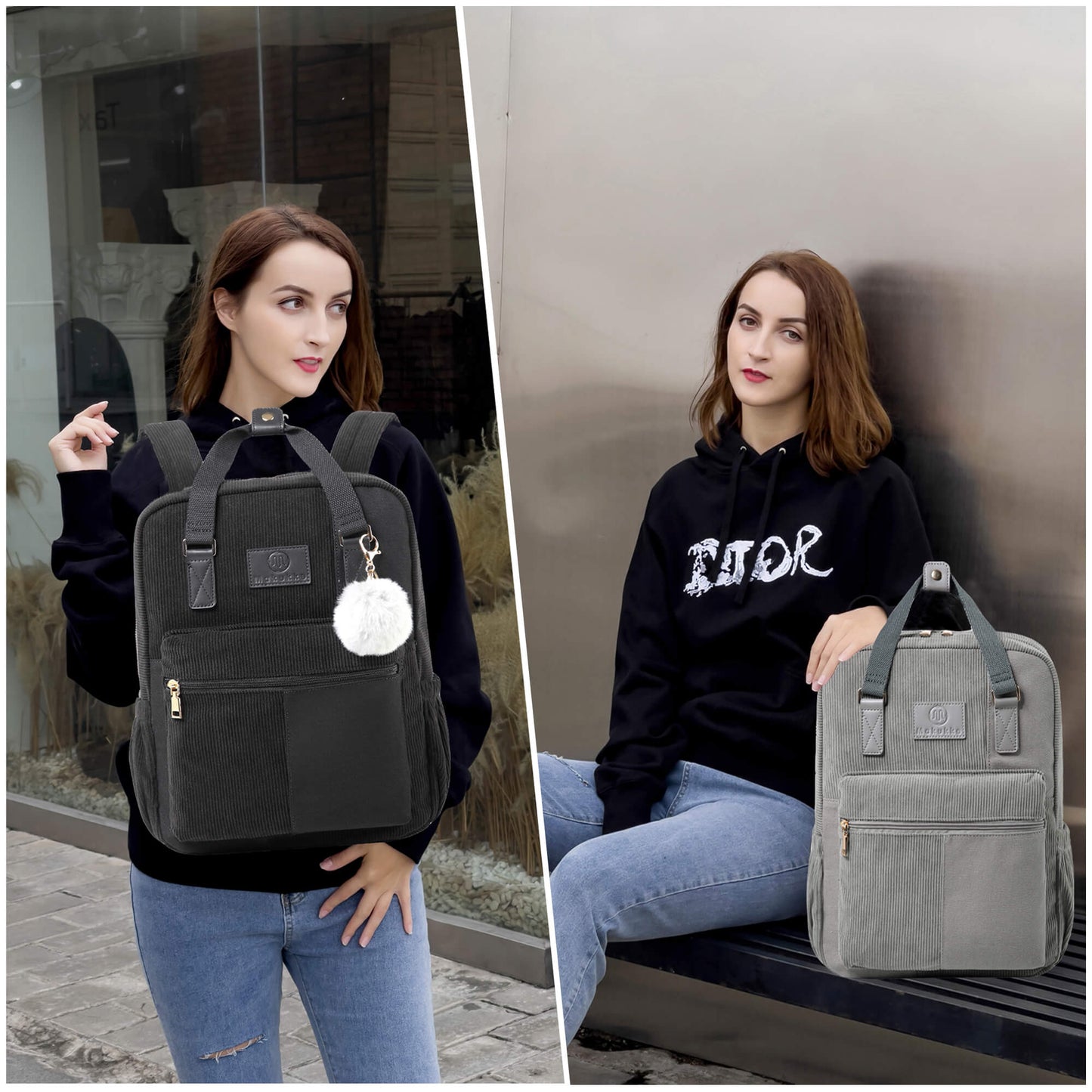 Makukke Corduroy Backpack
