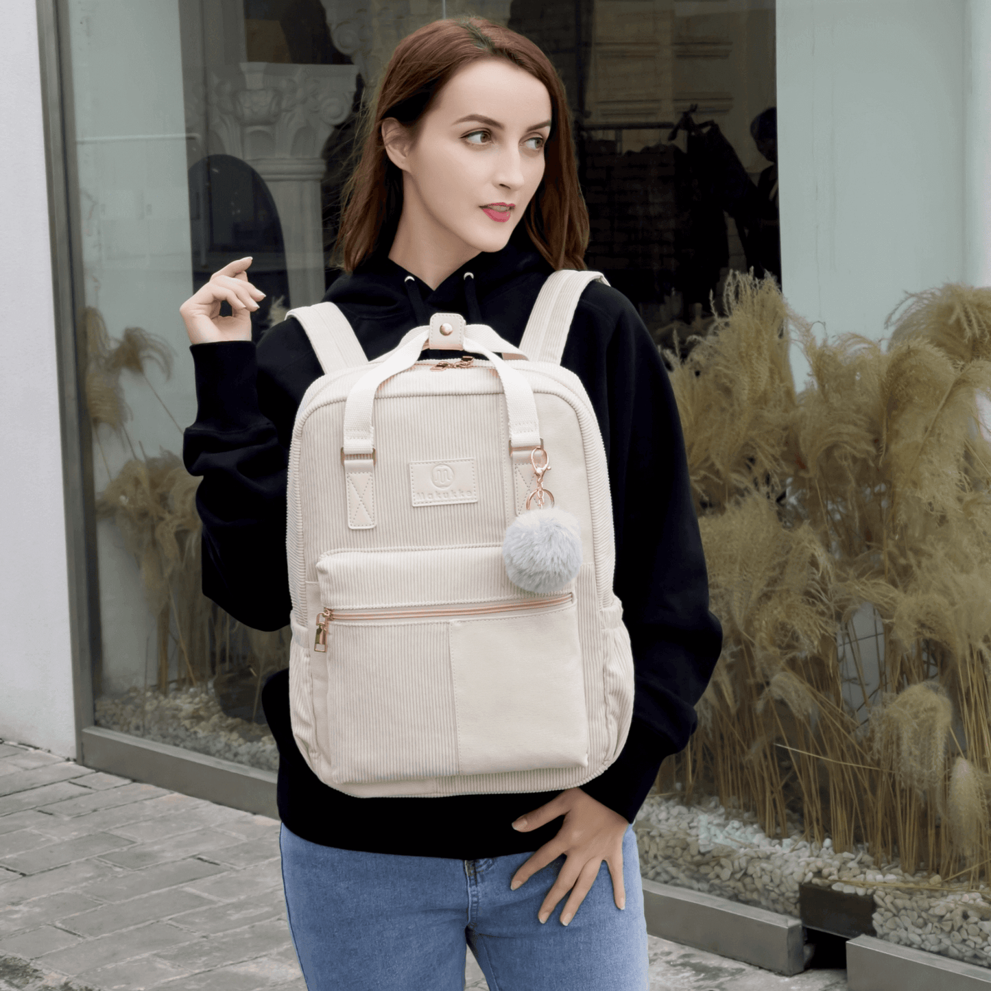 Makukke Corduroy Backpack