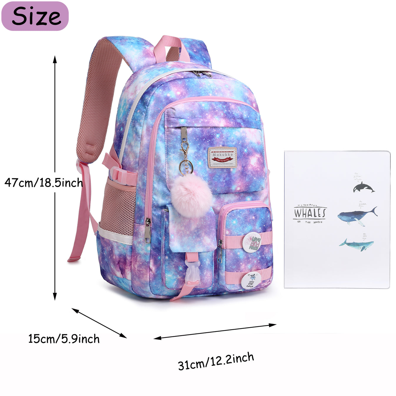 Makukke School Backpack for Teen – makukke