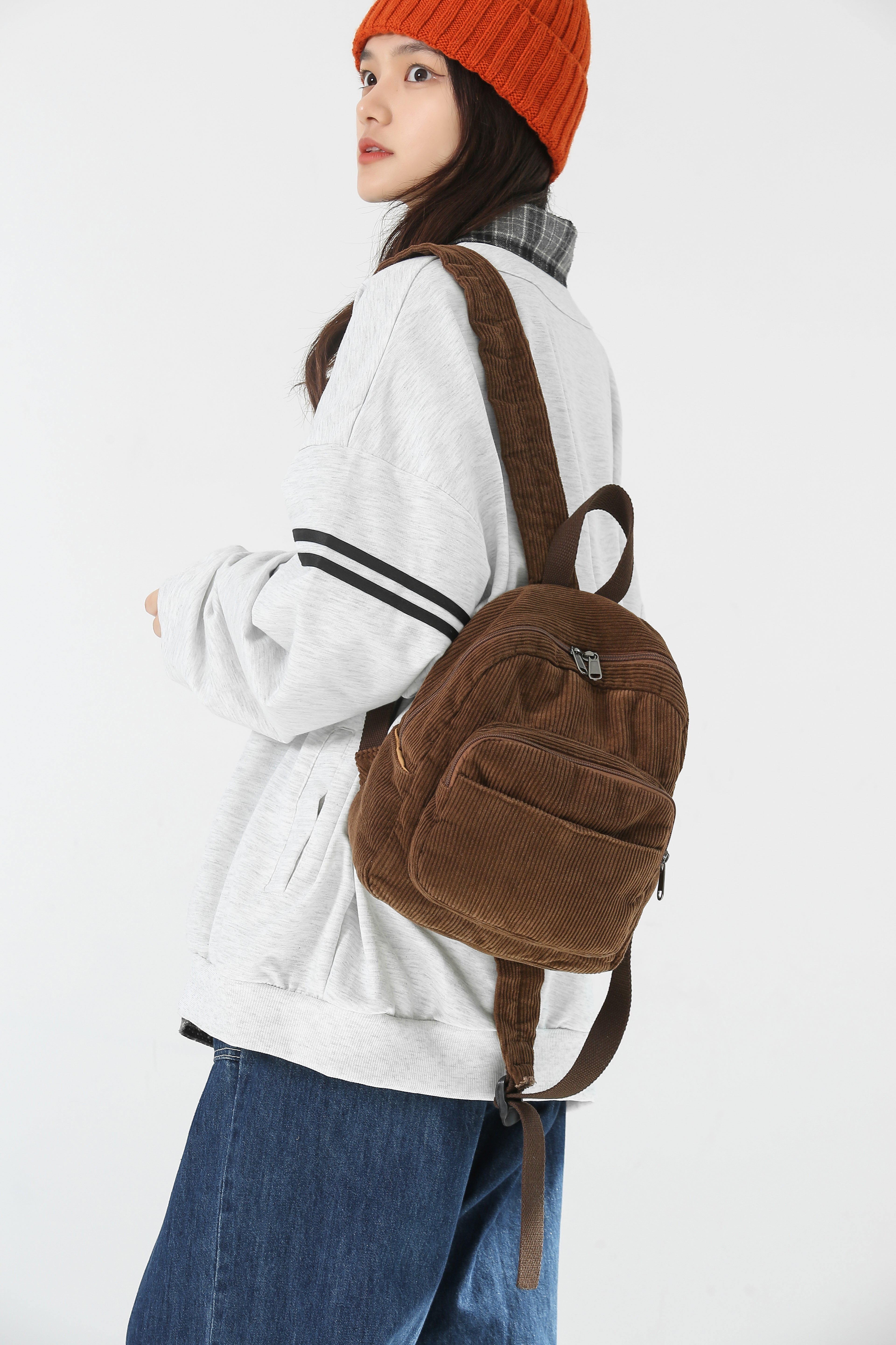 Makukke Mini Corduroy Backpack makukke